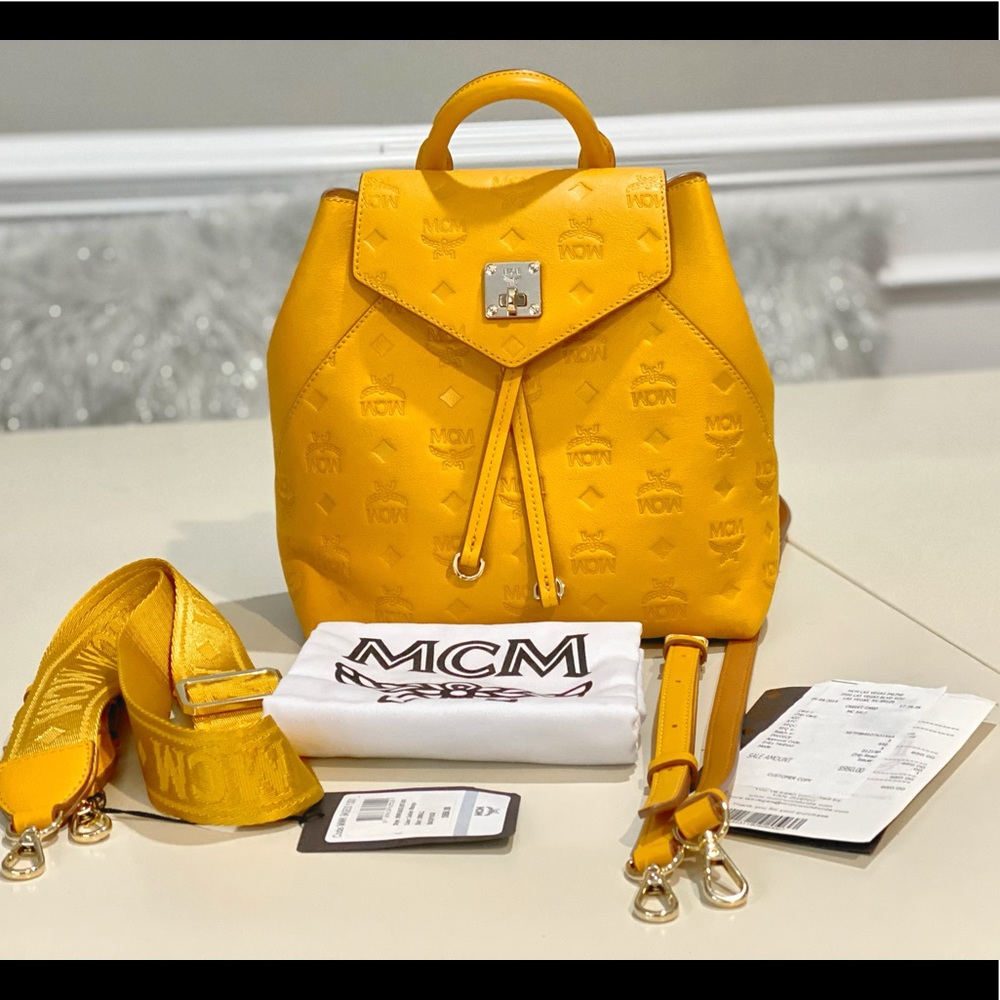 ❌ SOLD ❌ NWT! MCM Essential Monogram Backpack